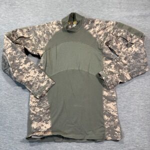 Massif Army Combat Shirt Men's Medium ACU Camo Tactical Military